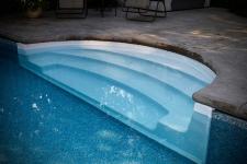 Inground Pools - Fiberglass Pool Steps - Image: 306