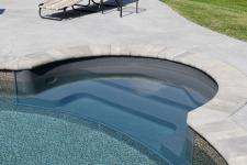 Inground Pools - Fiberglass Pool Steps - Image: 310