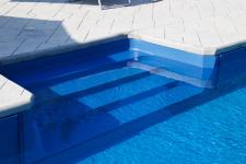 Inground Pools - Fiberglass Pool Steps - Image: 311