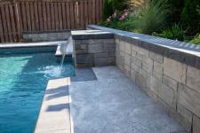 Inground Pools - Water Features: Sheath features - Image: 239
